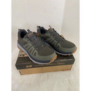 Skechers Mens Venture Seeker Green Outdoors Hiking Grip Shoes